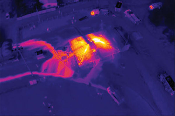 Thermal Imaging for Fire Fighting